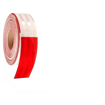 Cinta Reflectiva  Roja Rollo De 5 Cms X 45.7 Mts - Electromanfer